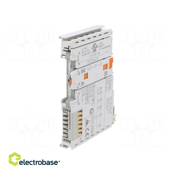 Digital input | for DIN rail mounting | IP20 | IN: 2 | 12x100x69mm image 1