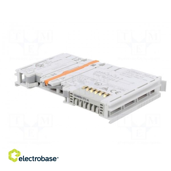 Digital input | for DIN rail mounting | IP20 | IN: 8 | 12x100x69mm image 2