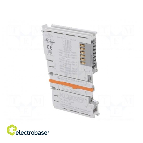 Industrial module: digital output | 24VDC | -25÷60°C | IP20 | OUT: 16 image 4