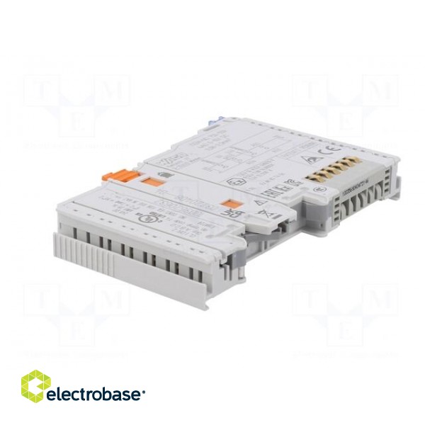 Digital output | for DIN rail mounting | IP20 | OUT: 4 | 750/753 фото 4