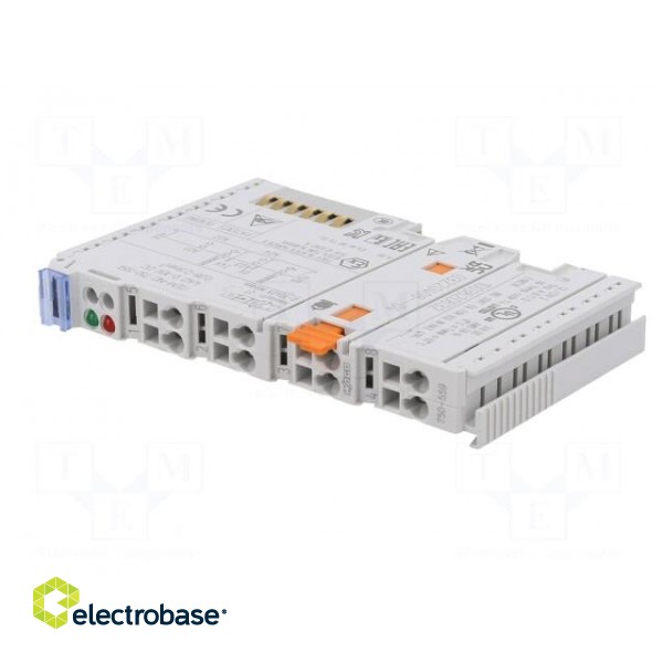 Digital output | for DIN rail mounting | IP20 | OUT: 4 | 750/753 фото 2