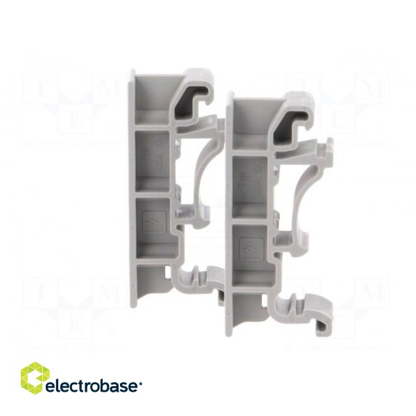 DIN-rail mounting holder | Works with: ED-004,ED-008,ED-038 фото 3