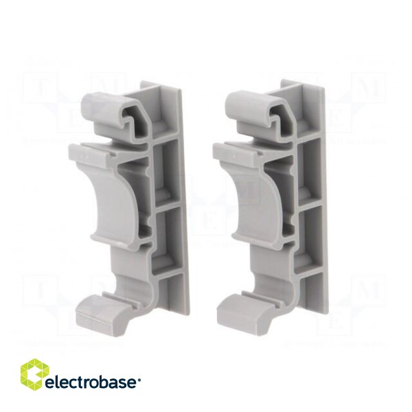 DIN-rail mounting holder | Works with: ED-004,ED-008,ED-038 фото 6
