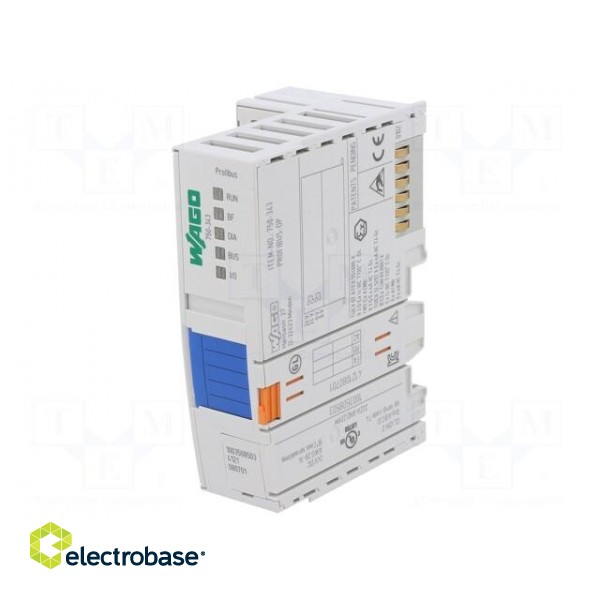 Fieldbus interface | 24VDC | for DIN rail mounting | D-Sub 9pin фото 1