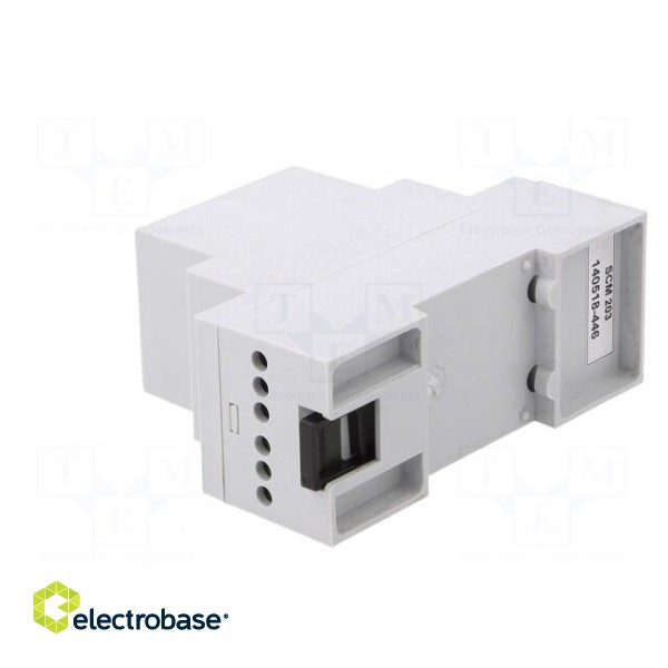 Industrial module: insulator | 10÷32VDC | Mounting: DIN | 0÷70°C image 4