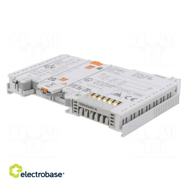 Mains | 24VDC | for DIN rail mounting | IP20 | 12x100x69.8mm | 750/753 фото 6
