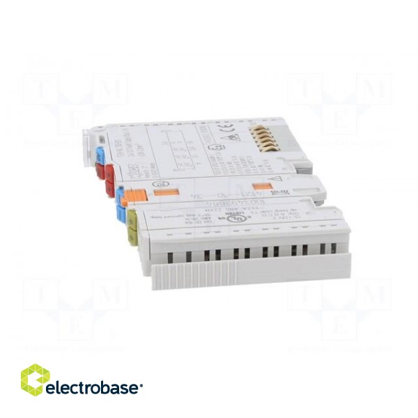 Mains | 24VDC | for DIN rail mounting | IP20 | 12x100x69.8mm | 750/753 фото 3