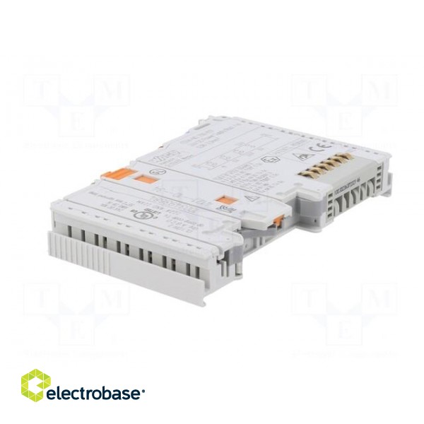 Mains | 24VDC | for DIN rail mounting | IP20 | 12x100x69.8mm | 750/753 фото 4