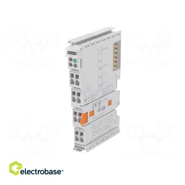 Mains | 24VDC | IP20 | 15x100x70mm | LED status indicator | -25÷60°C image 2