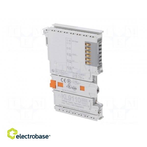 Mains | 24VDC | IP20 | 15x100x70mm | LED status indicator | -25÷60°C image 4