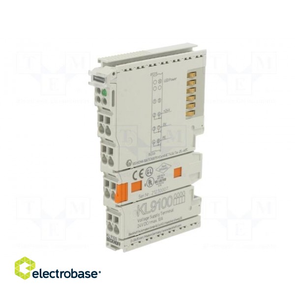 Mains | 24VDC | IP20 | 15x100x70mm | LED status indicator | -25÷60°C paveikslėlis 1