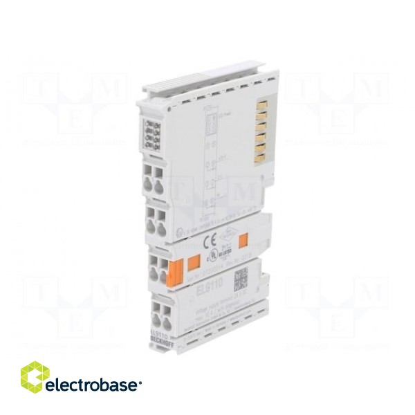 Mains | 24VDC | IP20 | EtherCAT | LED status indicator | -25÷60°C image 1