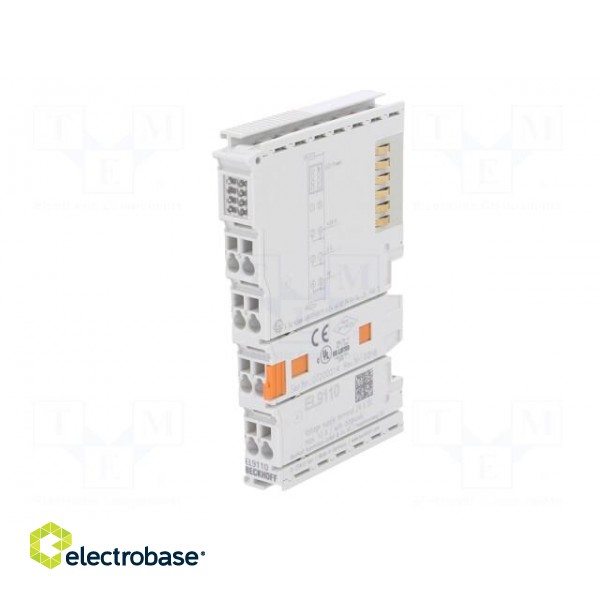 Mains | 24VDC | IP20 | EtherCAT | LED status indicator | -25÷60°C image 2