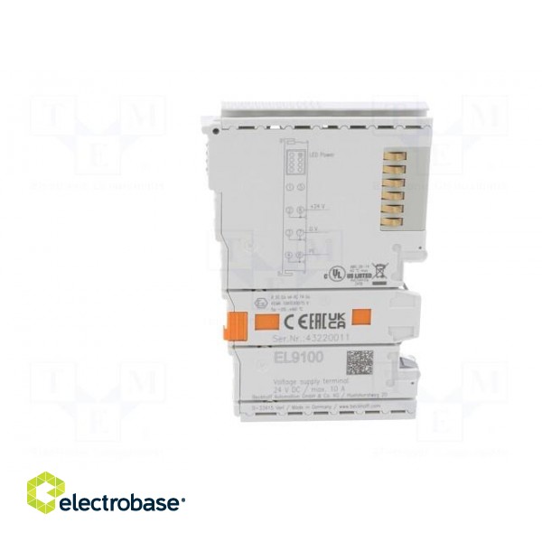Mains | 24VDC | IP20 | EtherCAT | LED status indicator | -25÷60°C image 3