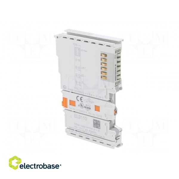 Mains | 24VDC | IP20 | EtherCAT | LED status indicator | -25÷60°C фото 4