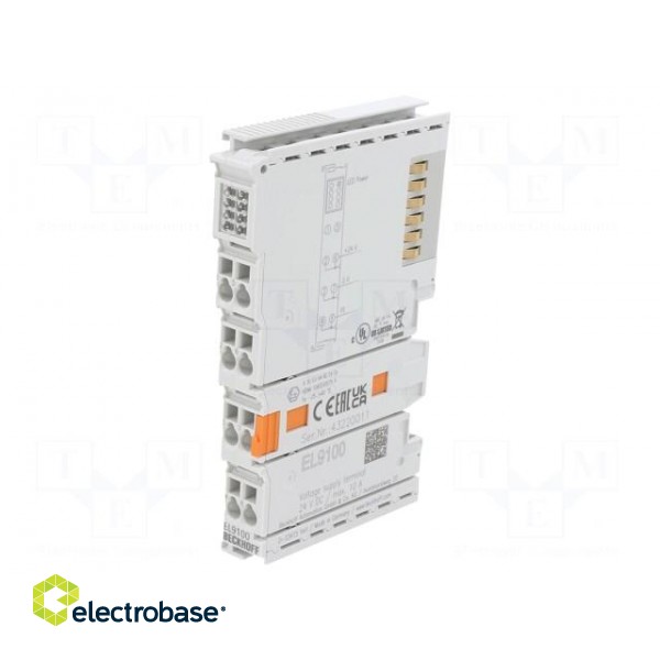 Mains | 24VDC | IP20 | EtherCAT | LED status indicator | -25÷60°C фото 1