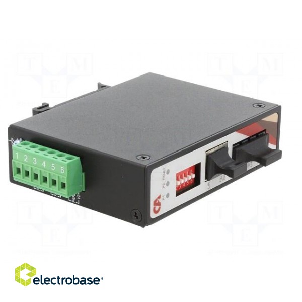 Media converter | ETHERNET/EtherCAT/single-mode fiber | 12÷48VDC фото 8