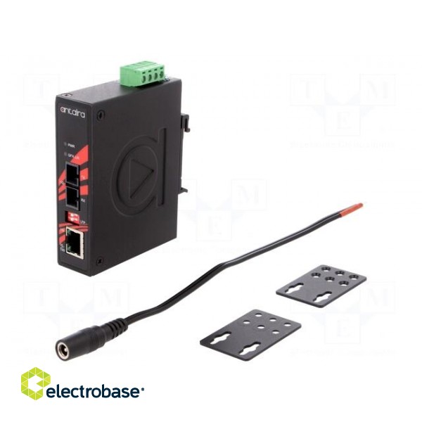 Industrial module: media converter | ETHERNET/multi-mode fiber фото 1