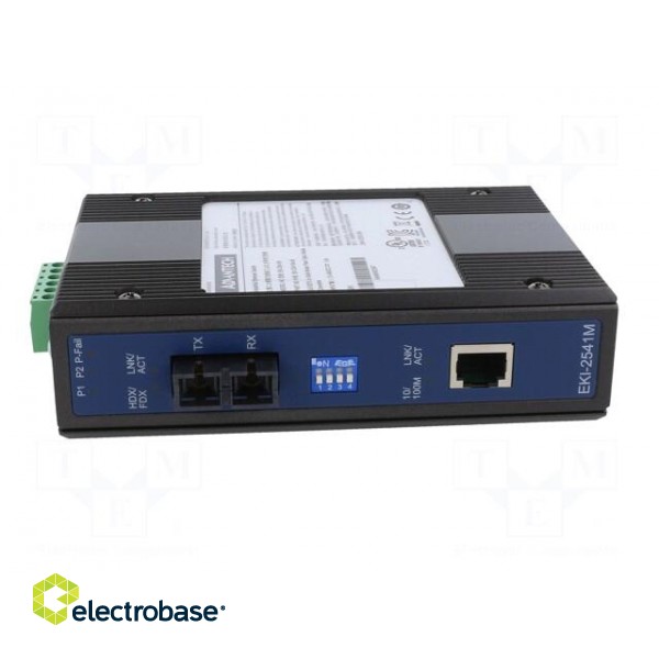 Media converter | ETHERNET/multi-mode fiber | Number of ports: 2 image 9