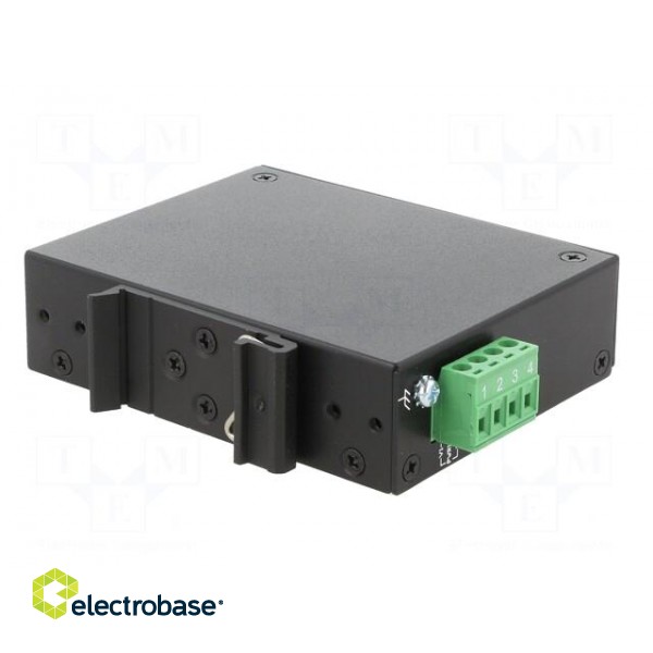 Media converter | GIGA ETHERNET/single-mode fiber | 12÷48VDC image 6