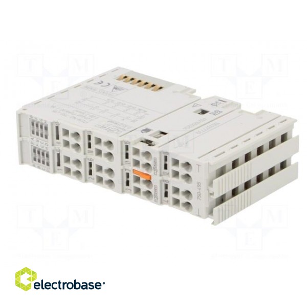 Power measurement terminal | for DIN rail mounting | IP20 | IN: 7 image 2
