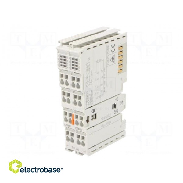 Power measurement terminal | for DIN rail mounting | IP20 | IN: 7 image 1