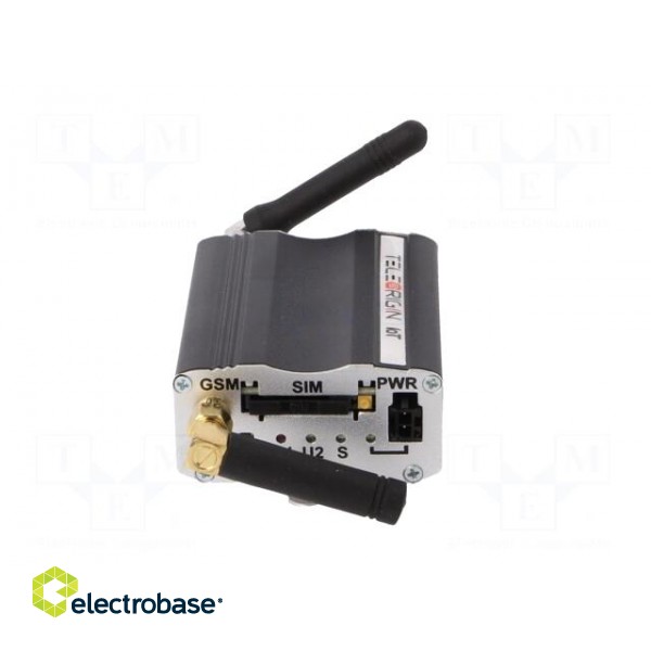 Router | 4G LTE | 9÷30VDC | Enclos.mat: metal | 150Mbps | 83x53.5x26mm фото 5