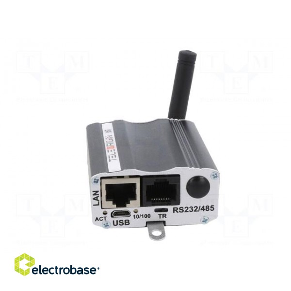 Router | 4G LTE | 9÷30VDC | Enclos.mat: metal | 150Mbps | 83x53.5x26mm image 9