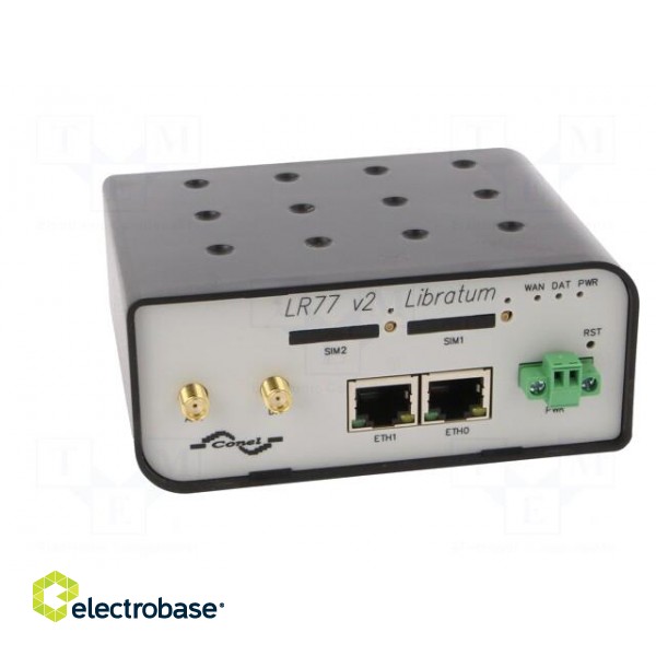 Router | 9÷36VDC | 2x 10/100Mbps,SIM x2 | Enclos.mat: plastic | IP30 image 9