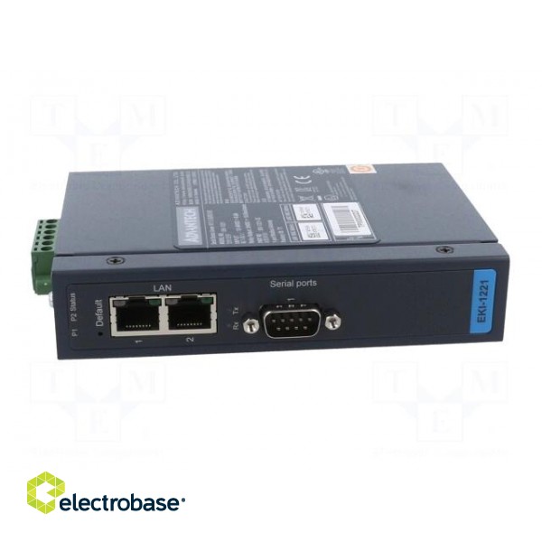 Serial device server | Number of ports: 3 | 12÷48VDC | RJ45 x2 | EKI image 9