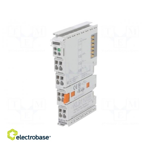 Mains | 24VDC | IP20 | 15x100x70mm | LED status indicator | -25÷60°C image 1