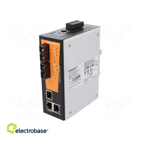 Industrial module: switch Ethernet | managed | Number of ports: 5 image 1