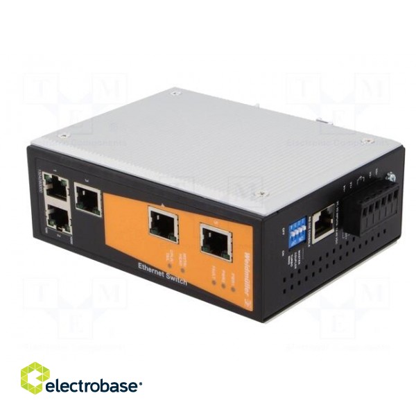 Industrial module: switch Ethernet | managed | Number of ports: 5 image 3