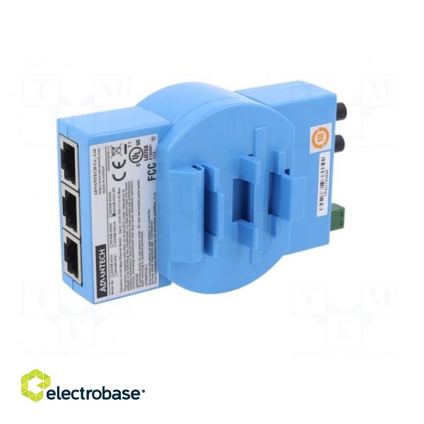 Switch Ethernet | unmanaged | Number of ports: 5 | 10÷30VDC | RJ45,SC фото 6