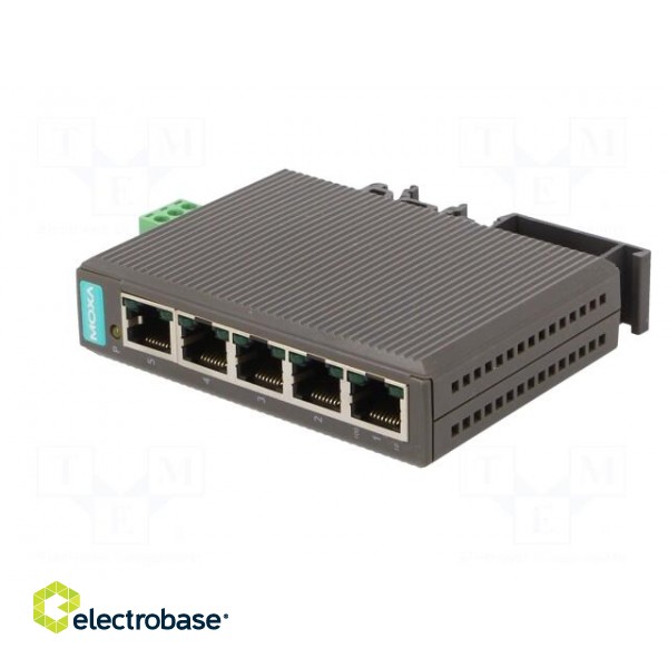 Switch Ethernet | unmanaged | Number of ports: 5 | 12÷48VDC | RJ45 image 2