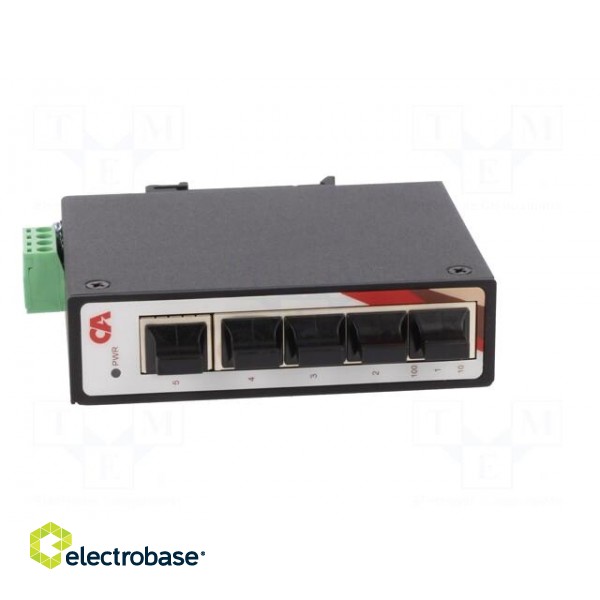 Industrial module: switch Ethernet | unmanaged | 12÷48VDC | RJ45 image 10