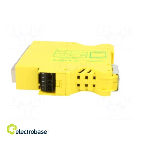 Industrial module: switch Ethernet | unmanaged | 5÷30VDC | RJ45 image 3