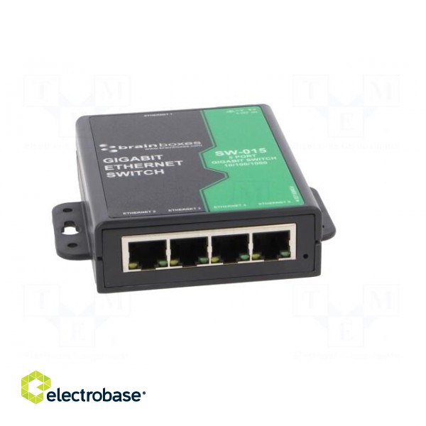 Switch Ethernet | unmanaged | Number of ports: 5 | 5÷30VDC | RJ45 image 9