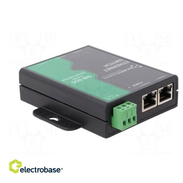 Industrial module: switch Ethernet | unmanaged | 5÷30VDC | RJ45 image 4
