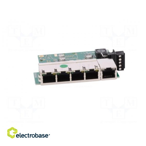 Industrial module: switch Ethernet | unmanaged | 5÷30VDC | RJ45 фото 9