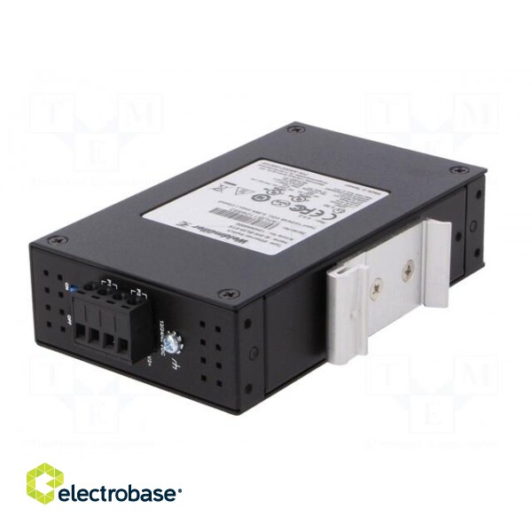 Industrial module: switch Ethernet | unmanaged | 9.6÷60VDC | RJ45 image 4