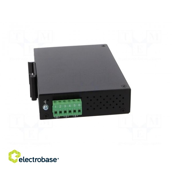 Switch Ethernet | unmanaged | Number of ports: 7 | 12÷48VDC | 7W | IP30 фото 7