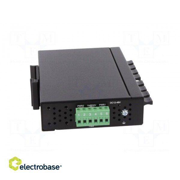 Industrial module: switch Ethernet | unmanaged | 12÷48VDC | RJ45 фото 8
