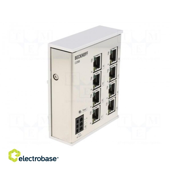 Industrial module: switch Ethernet | unmanaged | 24VDC | RJ45 | IP20 фото 8