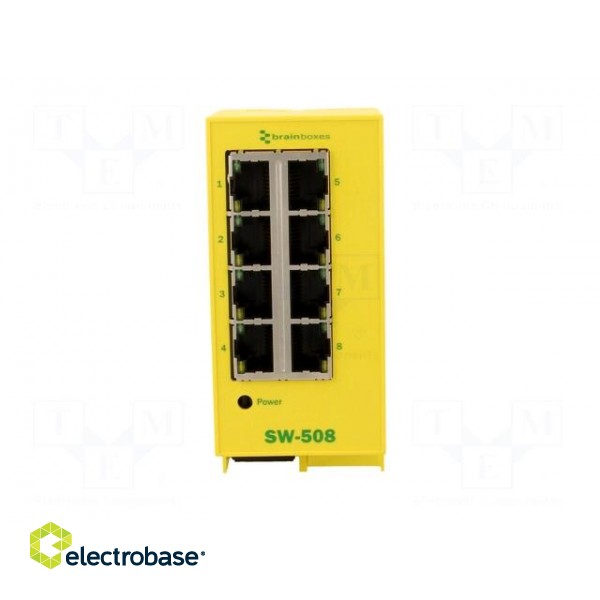 Industrial module: switch Ethernet | unmanaged | 5÷30VDC | RJ45 image 9