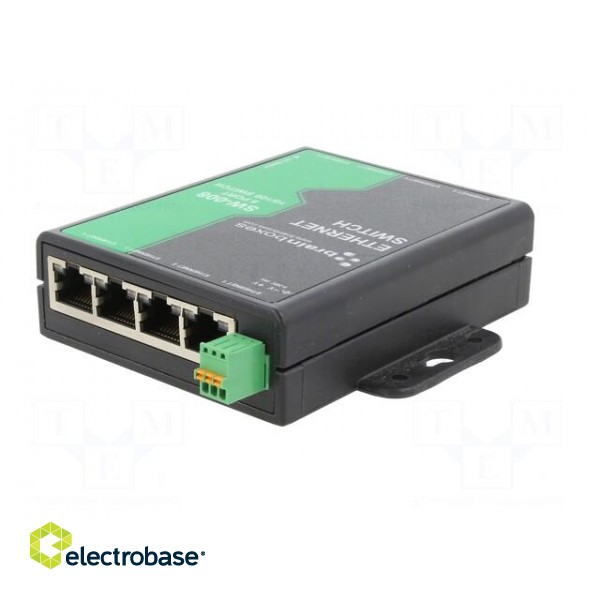 Switch Ethernet | unmanaged | Number of ports: 8 | 5÷30VDC | RJ45 image 6