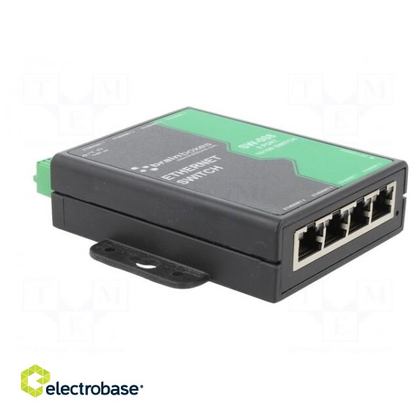 Switch Ethernet | unmanaged | Number of ports: 8 | 5÷30VDC | RJ45 фото 8