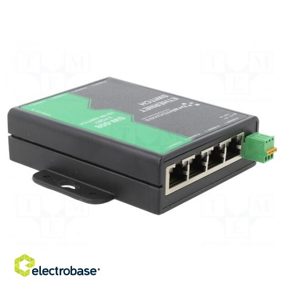 Switch Ethernet | unmanaged | Number of ports: 8 | 5÷30VDC | RJ45 фото 4