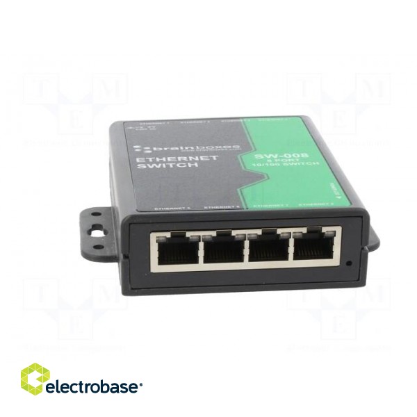 Switch Ethernet | unmanaged | Number of ports: 8 | 5÷30VDC | RJ45 фото 9