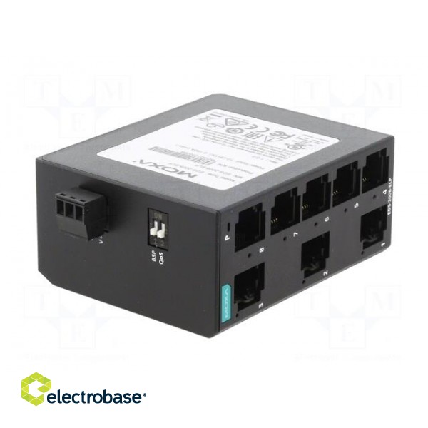 Switch Ethernet | unmanaged | Number of ports: 8 | 9.6÷60VDC | RJ45 image 8